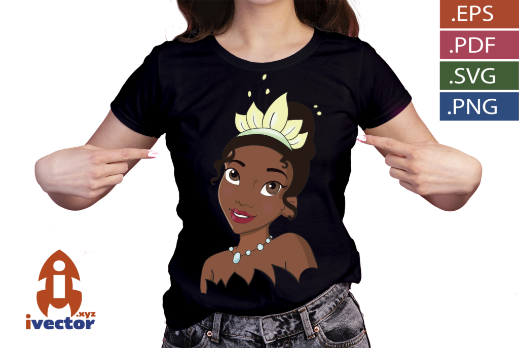 PRINCESA-TIANA-DISNEY-VECTOR-EDITABLE-EPS-PDF-P1-1024x687 PRINCESA TIANA DISNEY VECTOR EDITABLE EPS PDF