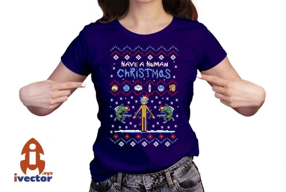 RICK-Y-MORTY-NAVIDAD-BORDADO-VECTOR-EDITABLE-EPS-PDF-01-PLAYERA4 RICK Y MORTY NAVIDAD BORDADO VECTOR EDITABLE EPS PDF
