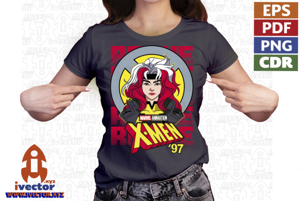 ROGUE-X-MEN-97-MARVEL-VECTOR-EDITABLE-EPS-PDF-01-p6 ROGUE X MEN 97 MARVEL VECTOR EDITABLE EPS PDF