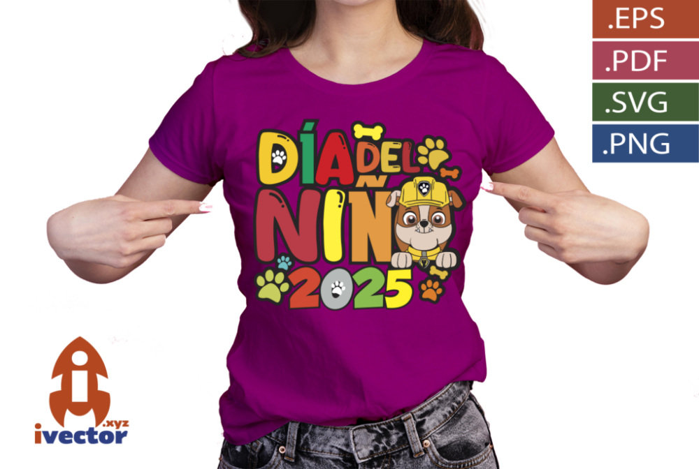 RUBBLE-PAW-PATROL-DIA-DEL-NINO-EDITABLE-EPS-PDF-P4 RUBBLE PAW PATROL DIA DEL NIÑO EDITABLE EPS PDF