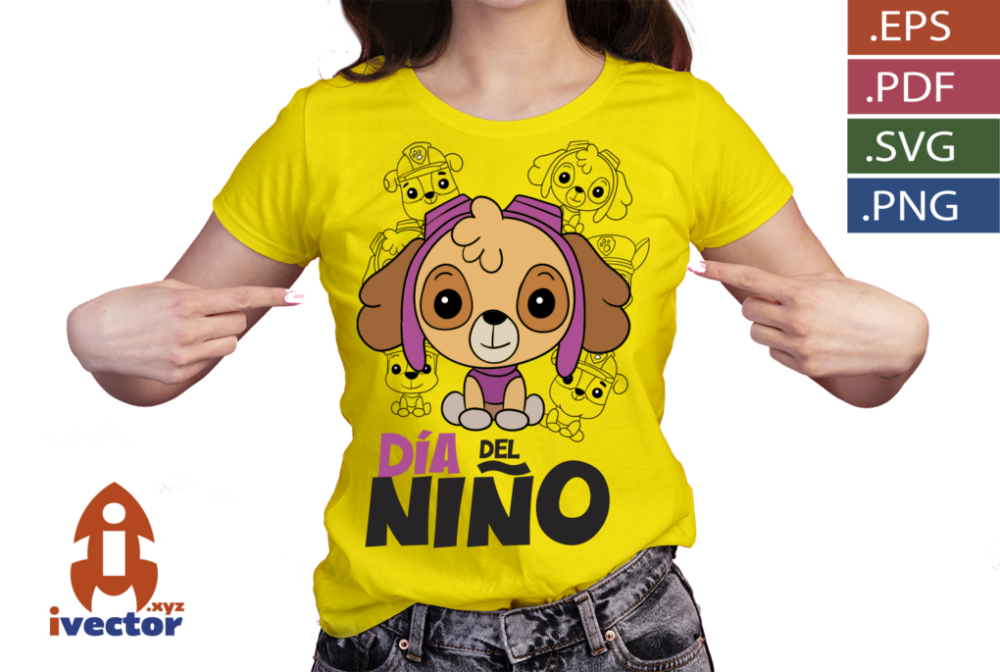SKY-PAW-PATROL-DIA-DEL-NINO-VECTOR1-p2 SKY PAW PATROL DIA DEL NIÑO VECTOR