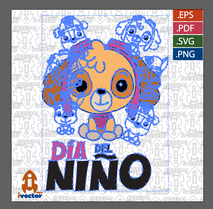 SKY-PAW-PATROL-DIA-DEL-NINO-VECTOR2 SKY PAW PATROL DIA DEL NIÑO VECTOR