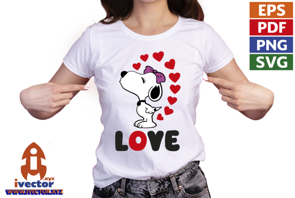 SNOOPY-TRUE-LOVE-VECTOR-EDITABLE-01-P1 SNOOPY TRUE LOVE VECTOR EDITABLE