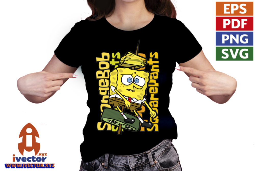 SPONGEBOB-SQUAREPANTS-BROCHETA-VECTOR-EDITABLE-EPS-PDF-01-P4 SPONGEBOB SQUAREPANTS BROCHETA VECTOR EDITABLE EPS PDF