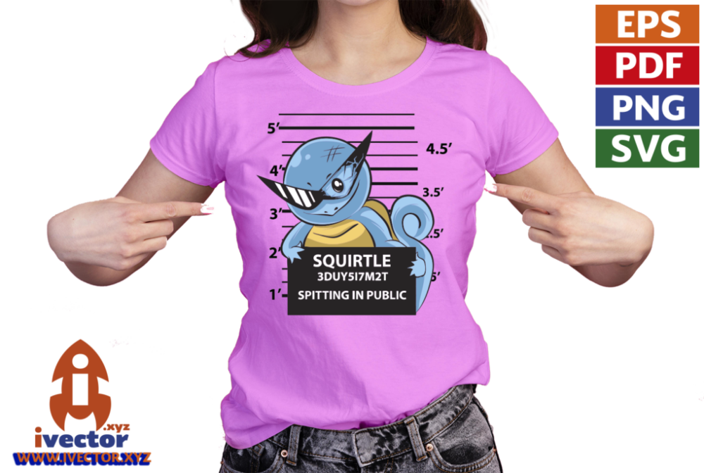 SQUIRTLE-SAUR-PRESIDIARIO-VECTOR-EDITABLE-EPS-PDF-01-PLAYERA5 SQUIRTLE SAUR PRESIDIARIO VECTOR EDITABLE EPS PDF