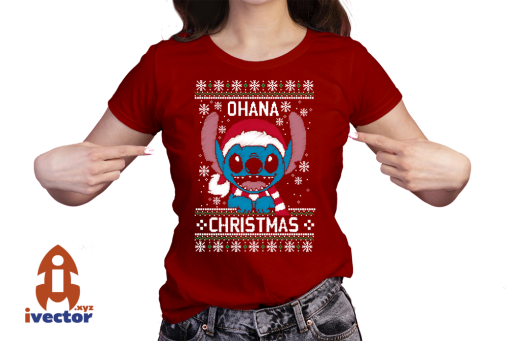 STICH-NAVIDENO-VECTOR-EDITABLE-EPS-PDF-BORDADO-01-PLAYERA4 STICH NAVIDEÑO VECTOR EDITABLE EPS PDF BORDADO