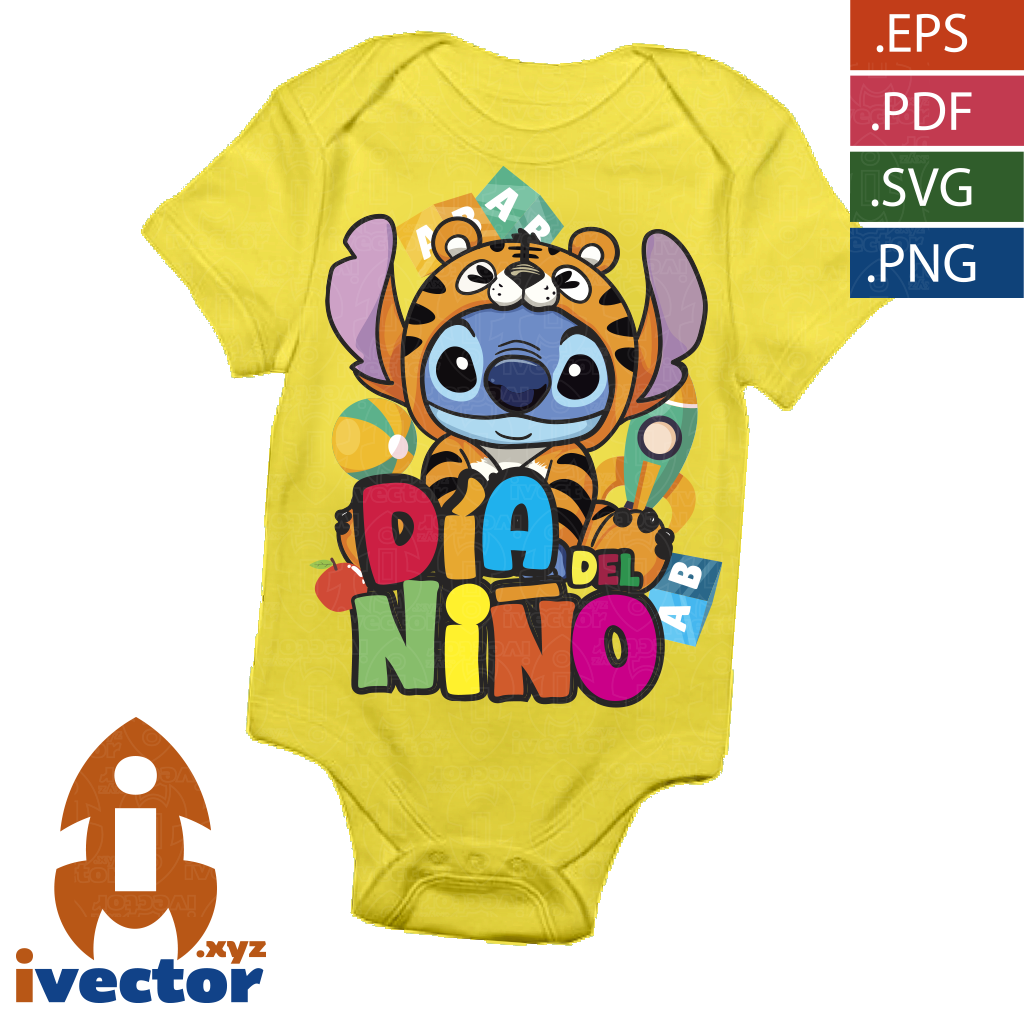 STITCH-DISFRAZ-TIGRE-DIA-DEL-NINO-VECTOR-EDITABLE-p2 STITCH DISFRAZ TIGRE DIA DEL NIÑO VECTOR EDITABLE
