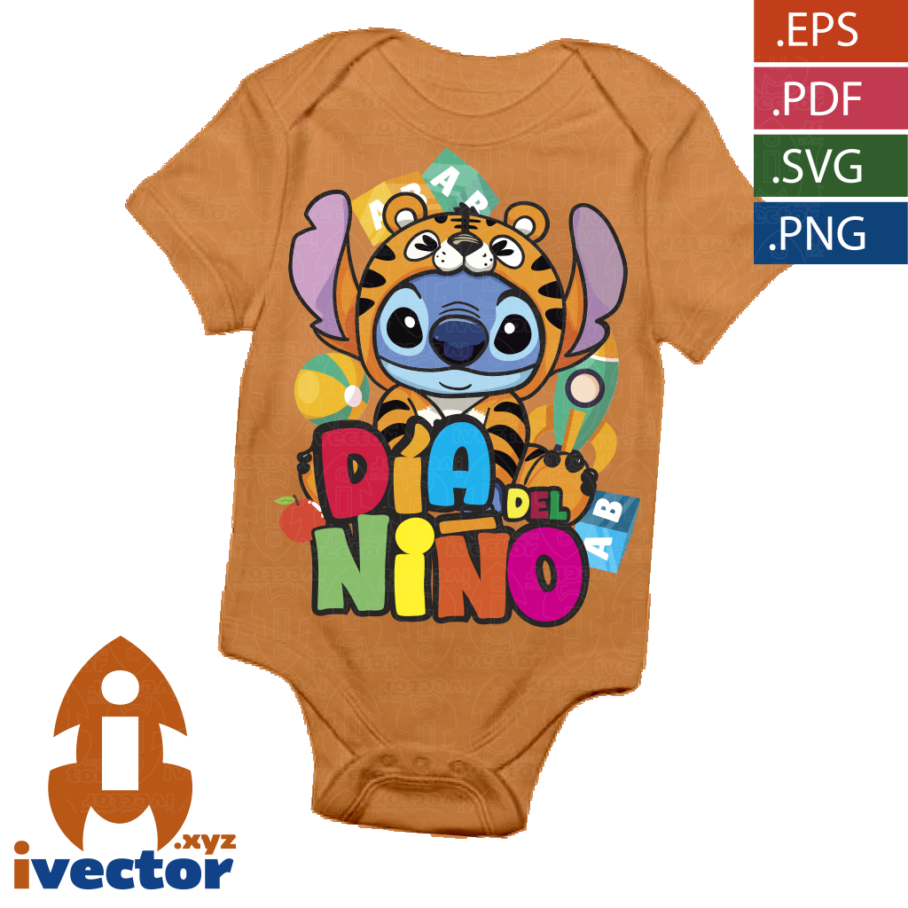 STITCH-DISFRAZ-TIGRE-DIA-DEL-NINO-VECTOR-EDITABLE-p3 STITCH DISFRAZ TIGRE DIA DEL NIÑO VECTOR EDITABLE