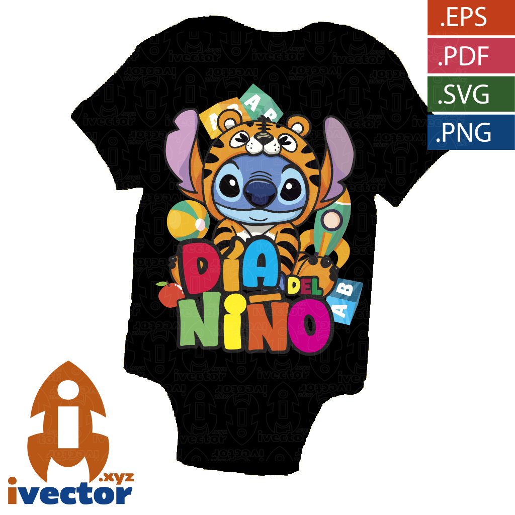 STITCH-DISFRAZ-TIGRE-DIA-DEL-NINO-VECTOR-EDITABLE-p4 STITCH DISFRAZ TIGRE DIA DEL NIÑO VECTOR EDITABLE