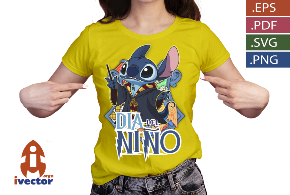 STITCH-HARRY-POTTER-DIA-DEL-NINO-VECTOR_p2 STITCH HARRY POTTER DÍA DEL NIÑO VECTOR