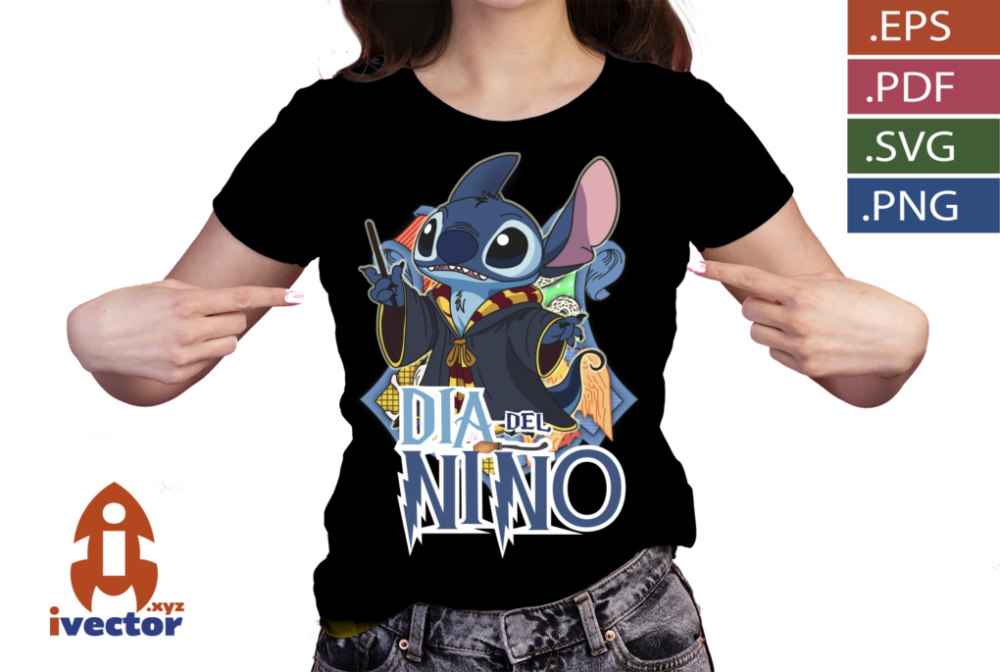 STITCH-HARRY-POTTER-DIA-DEL-NINO-VECTOR_p3 STITCH HARRY POTTER DÍA DEL NIÑO VECTOR