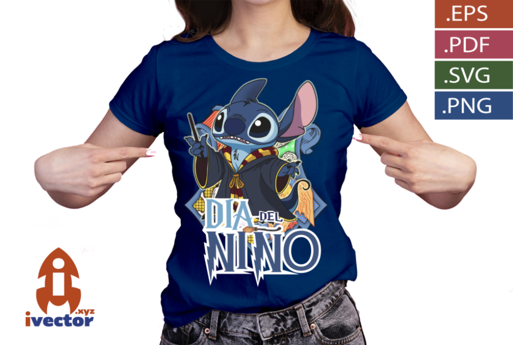 STITCH-HARRY-POTTER-DIA-DEL-NINO-VECTOR_p4 STITCH HARRY POTTER DÍA DEL NIÑO VECTOR