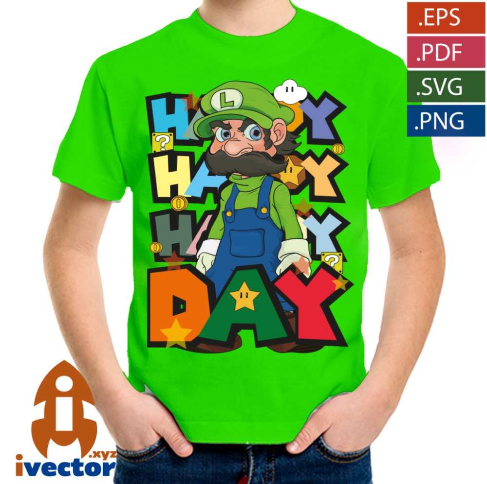 SUPER-LUIGI-BROS-DIA-DEL-NINO-VECTOR-EDITABLE-01-p3 SUPER LUIGI BROS DIA DEL NIÑO VECTOR EDITABLE