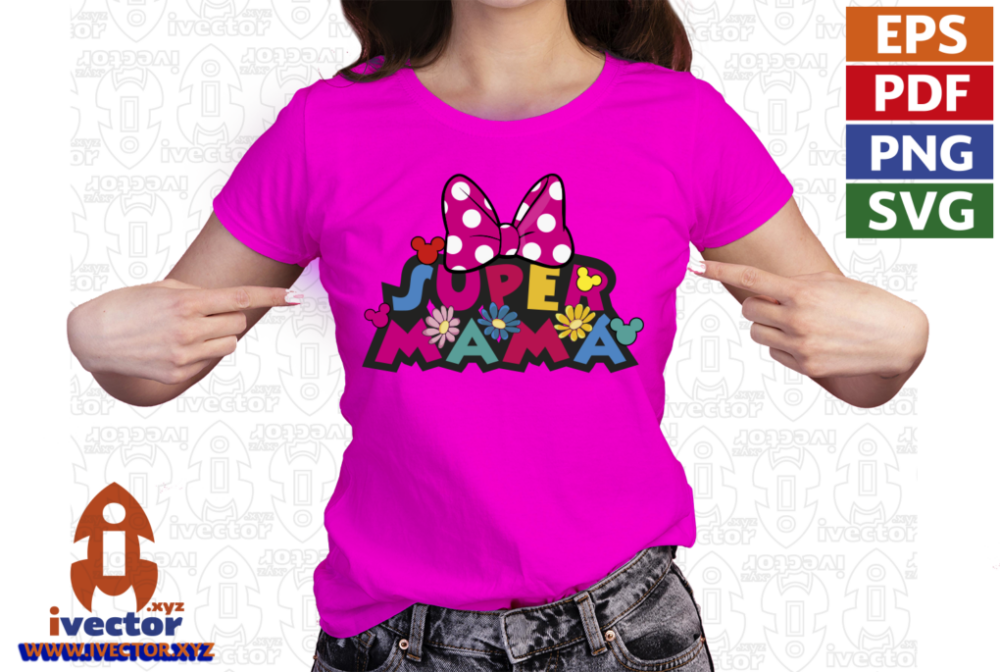 SUPER-MAMA-MINNIE-VECTOR-EDITABLE-p8 SUPER MAMA MINNIE VECTOR EDITABLE DISNEY