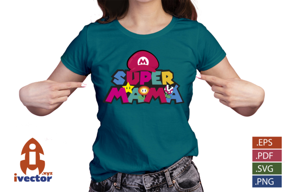 SUPER-MAMA-VECTOR-SUPER-MARIO-BROS-EDITABLE-EPS-PDF-SVG_PLAYERA8 SUPER MAMÁ VECTOR SUPER MARIO BROS EDITABLE E