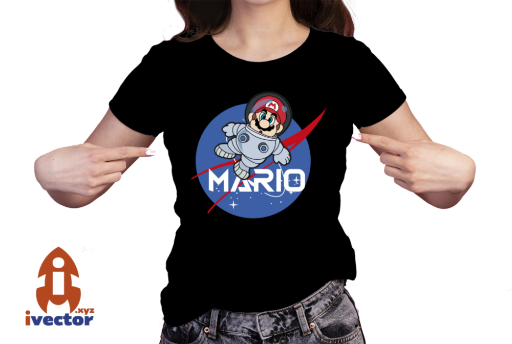 SUPER-MARIO-BROS-NASA-VECTOR-EDITABLE-EPS-PDF-VECTOR-01-playera SUPER MARIO BROS NASA VECTOR EDITABLE EPS PDF VECTOR