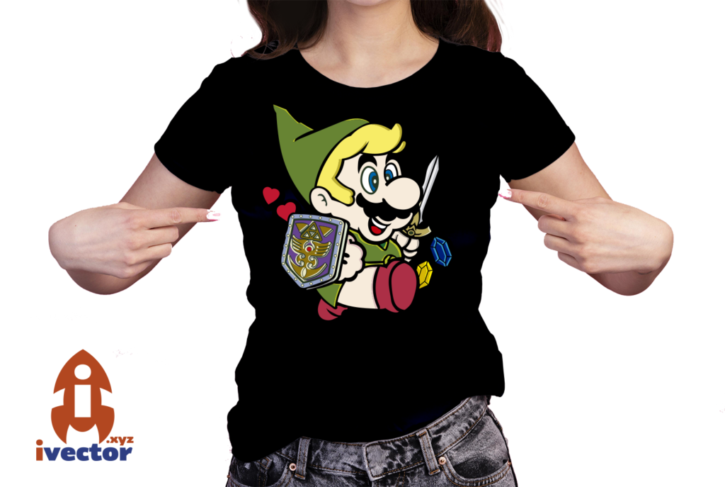 SUPER-MARIO-LINK-VECTOR-EDITABLE-EPS-PDF-01-PLAYERA5-1024x687 SUPER MARIO LINK VECTOR EDITABLE EPS PDF