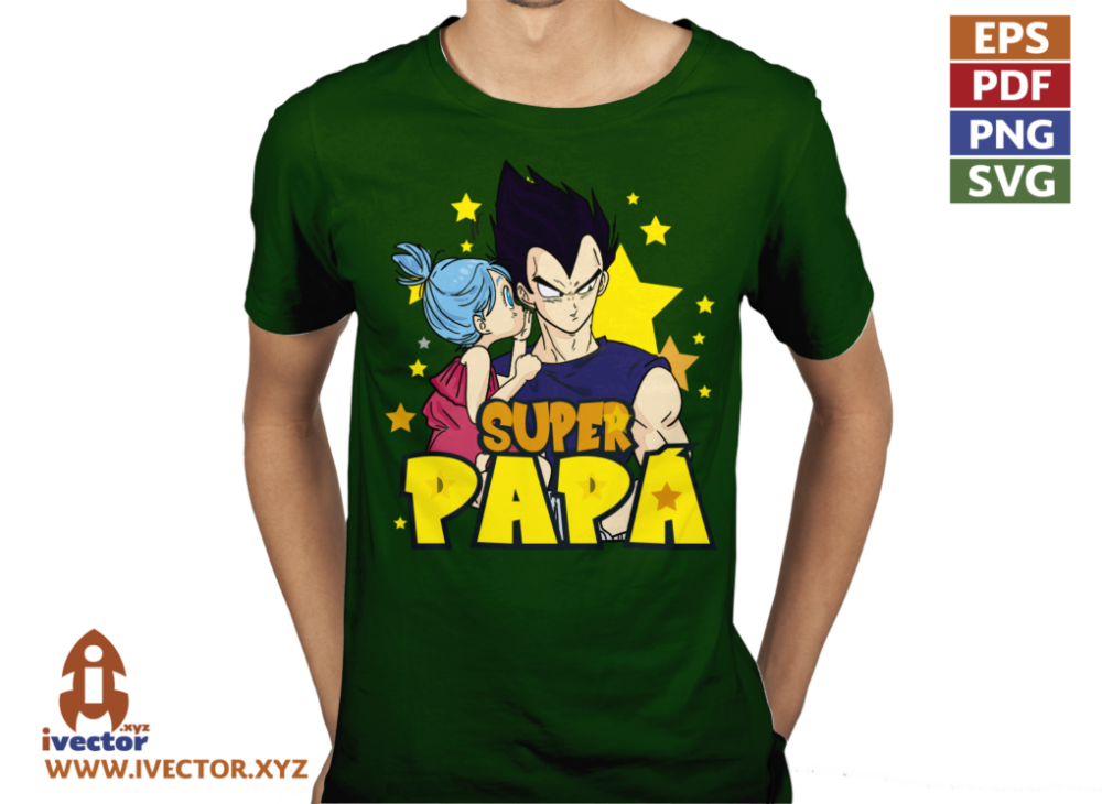 SUPER-PAPA-DRAGON-BALL-VEGUETA-EDITABLE-01-P4 SUPER PAPÁ DRAGON BALL VEGUETA EDITABLE