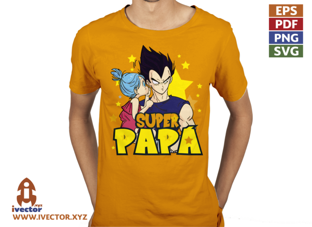 SUPER-PAPA-DRAGON-BALL-VEGUETA-EDITABLE-01-P6 SUPER PAPÁ DRAGON BALL VEGUETA EDITABLE