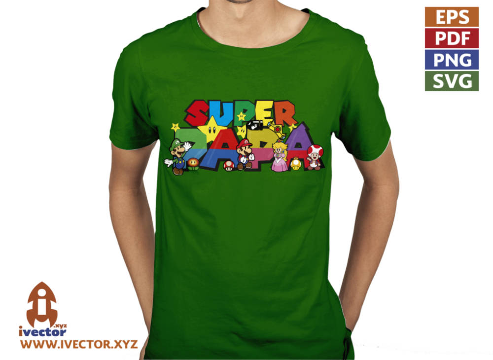 SUPER-PAPA-LETRAS-MARIO-BROS-EDITABLE-EPS-PDF-01-P4 SUPER PAPA LETRAS MARIO BROS EDITABLE EPS PDF