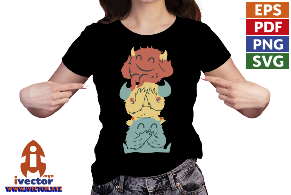 TORRE-DE-MONSTRUOS-NINOS-EDITABLE-EPS-PDF-VECTOR-01-PLAYERA5 TORRE DE MONSTRUOS NIÑOS EDITABLE EPS PDF VECTOR