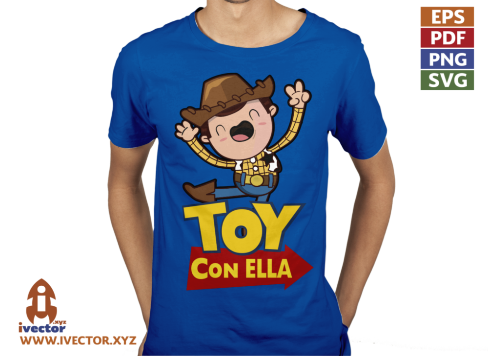 TOY-CON-EL-TOY-STORY-VECTOR-EDITABLE-01-P5 TOY CON ELLA TOY STORY VECTOR EDITABLE