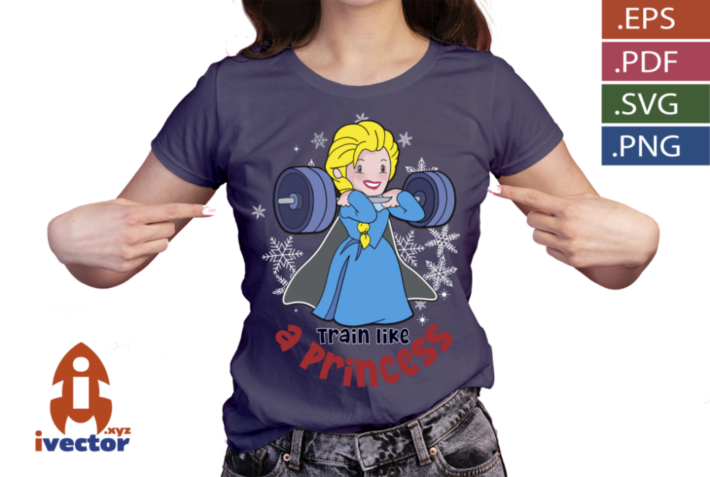TRAIN-LIKE-A-PRINCESS-FROZEN-VECTOR-GYM_p3 TRAIN LIKE A PRINCESS FROZEN VECTOR GYM