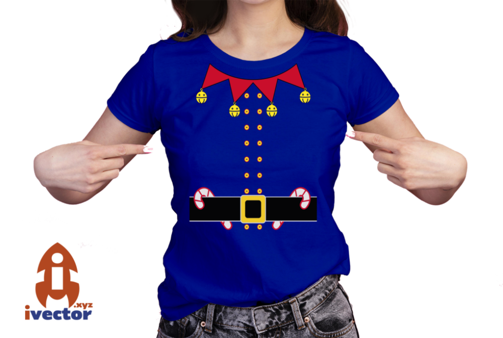 TRAJE-DUENDE-NAVIDENO-VECTOR-EDITABLE-EPS-PDF-01-PLAYERA3 TRAJE DUENDE NAVIDEÑO VECTOR EDITABLE EPS PDF