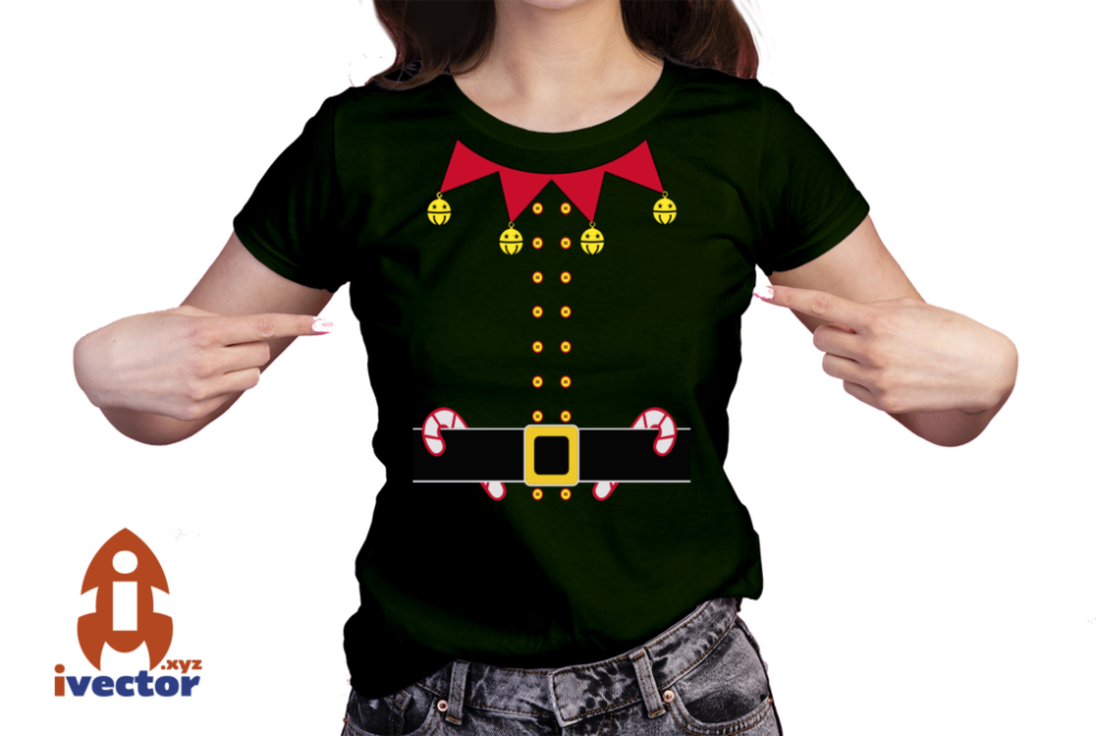 TRAJE-DUENDE-NAVIDENO-VECTOR-EDITABLE-EPS-PDF-01-PLAYERA4 TRAJE DUENDE NAVIDEÑO VECTOR EDITABLE EPS PDF