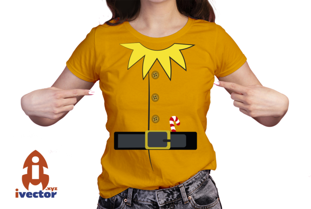 TRAJE-DUENDE-NAVIDENO-VECTOR-EPS-PDF-EDITABLE-02-PLAYERA6 TRAJE DUENDE NAVIDEÑO VECTOR EPS PDF EDITABLE