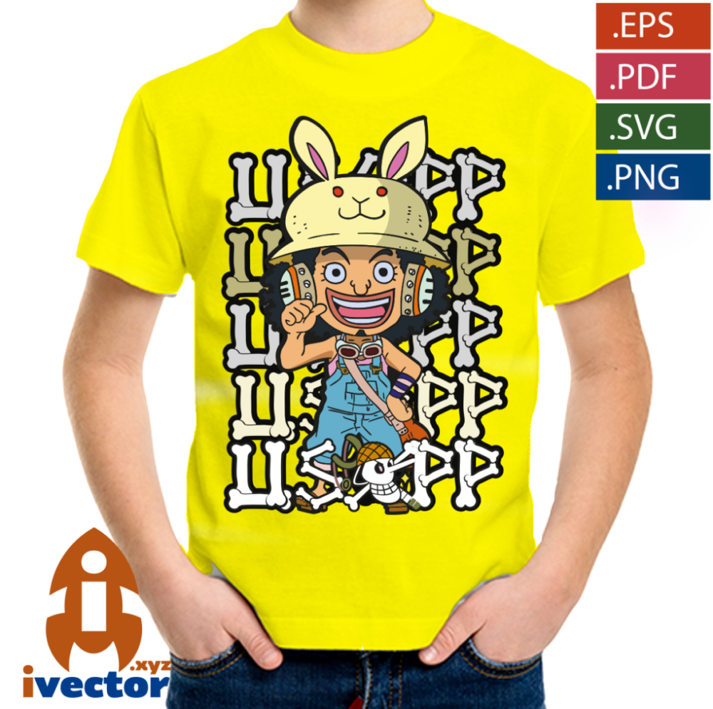 USOPP-VECTOR-EDITABLE-EPS-PDF-ONE-PIECE-01-P4 USOPP VECTOR EDITABLE EPS PDF ONE PIECE
