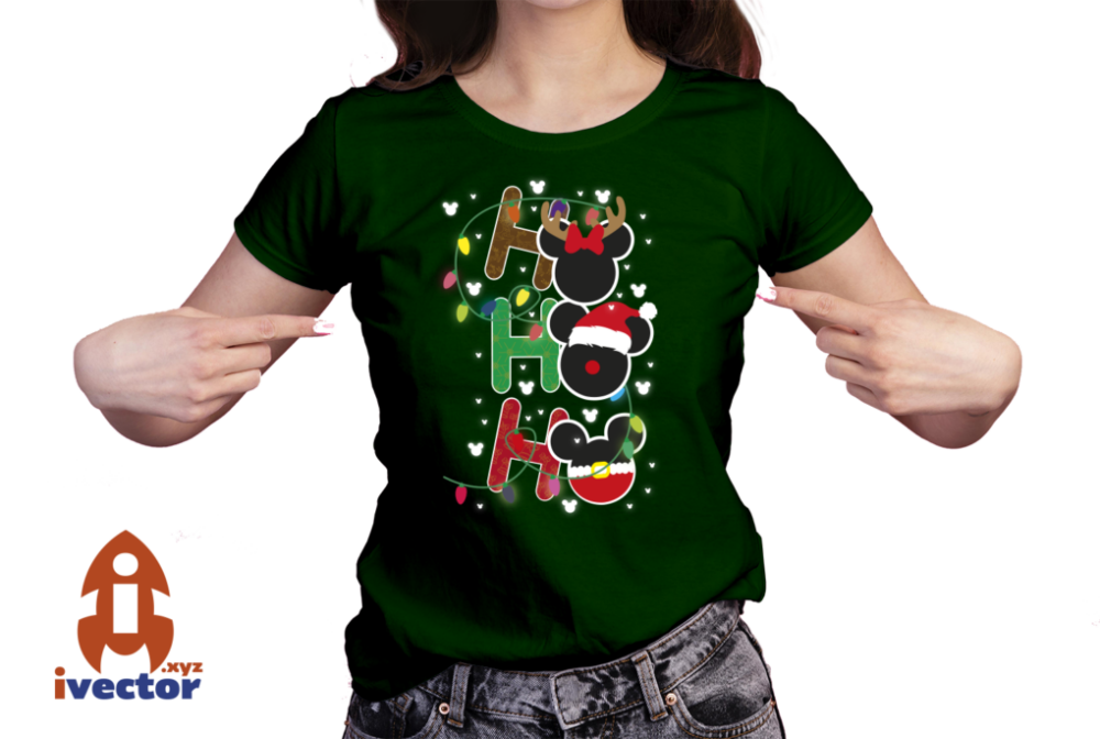 VECTOR-MICKEY-MOUSE-HO-HO-HO-NAVIDENO-01-playera5 VECTOR MICKEY MOUSE HO HO HO NAVIDEÑO