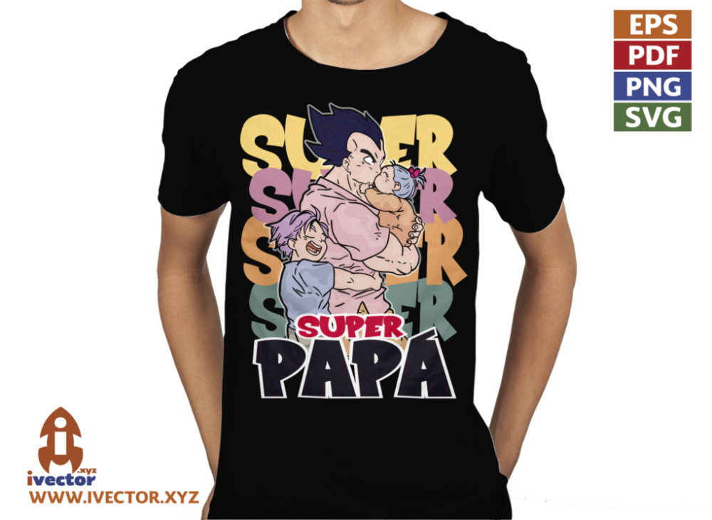 VEGETA-SUPER-PAPA-VECTOR-EDITABLE-EPS-PDF-01-P2 VEGETA SUPER PAPÁ VECTOR EDITABLE EPS PDF