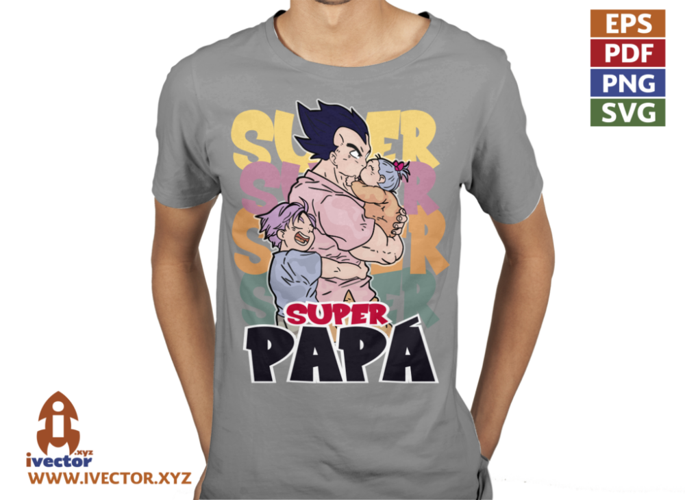 VEGETA-SUPER-PAPA-VECTOR-EDITABLE-EPS-PDF-01-P5 VEGETA SUPER PAPÁ VECTOR EDITABLE EPS PDF