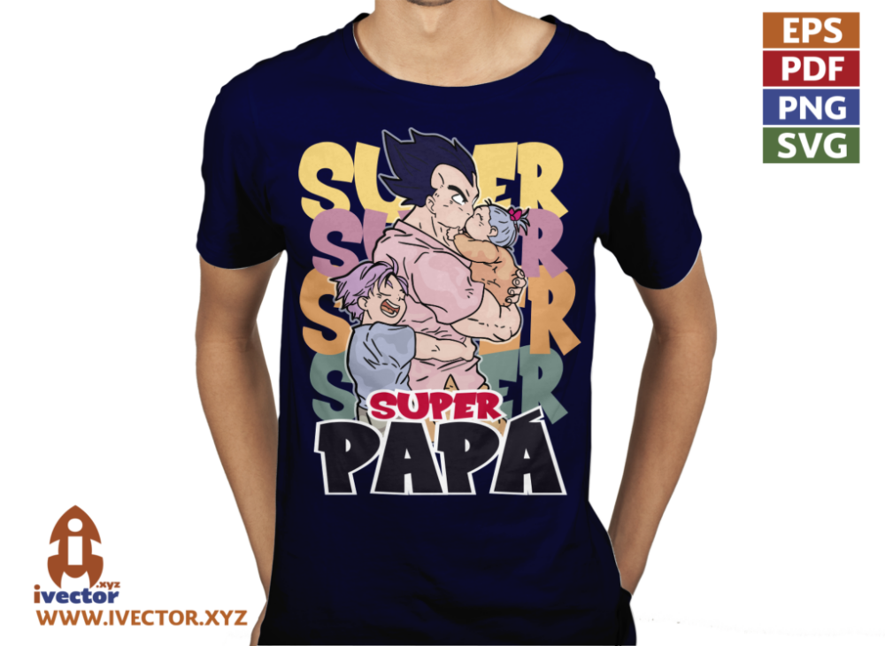 VEGETA-SUPER-PAPA-VECTOR-EDITABLE-EPS-PDF-01-P6 VEGETA SUPER PAPÁ VECTOR EDITABLE EPS PDF