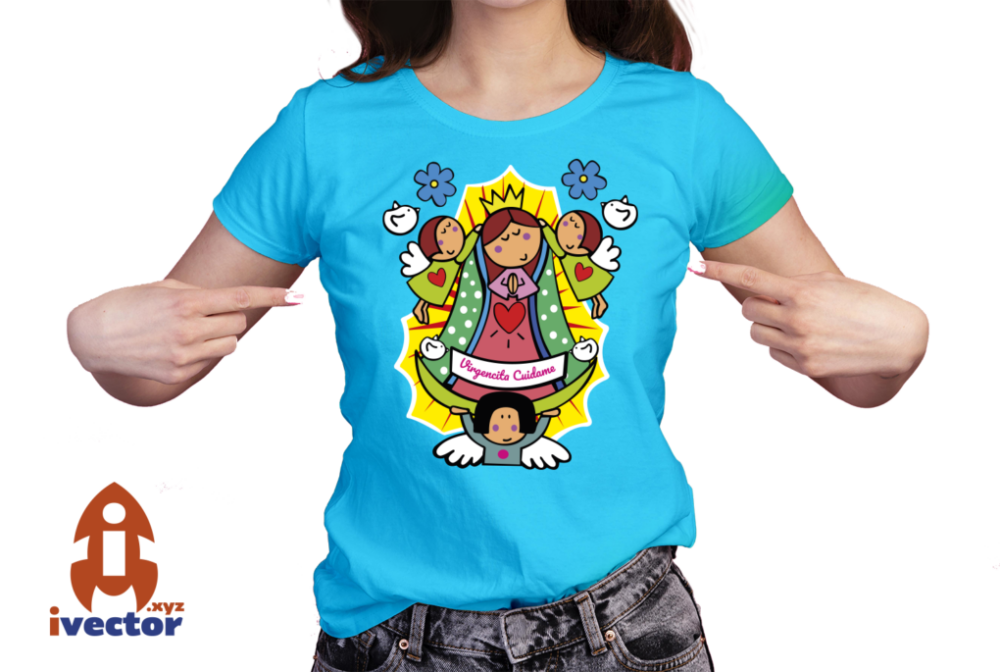 VIRGEN-CUIDAME-VECTOR-EDITABLE-EPS-PDF-COLORES-01-PLAYERA8 VIRGEN CUIDAME VECTOR EDITABLE EPS PDF COLORES