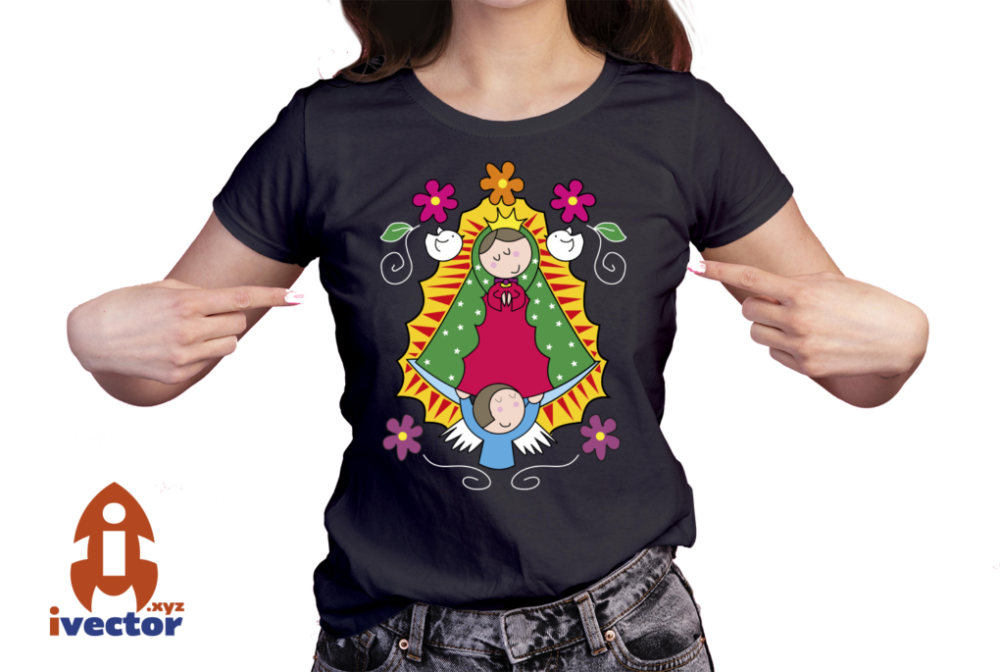 VIRGEN-GUADALUPANA-COLORIDA-VECTOR-EDITABLE-EPS-PDF-01-playera4 VIRGEN GUADALUPANA COLORIDA VECTOR EDITABLE EPS PDF