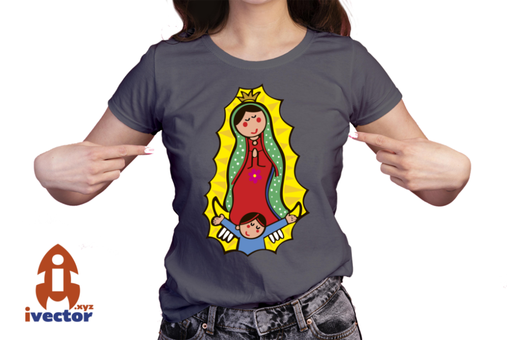 VIRGEN-GUADALUPANA-VECTOR-EDITABLE-EPS-PDF-01-playera2 VIRGEN GUADALUPANA VECTOR EDITABLE EPS PDF