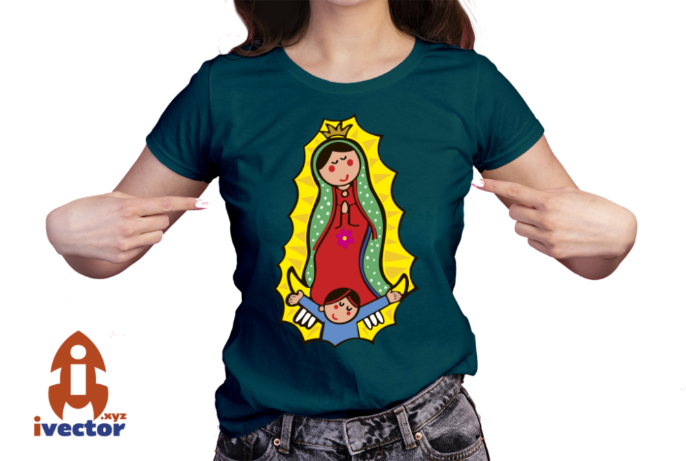 VIRGEN-GUADALUPANA-VECTOR-EDITABLE-EPS-PDF-01-playera4 VIRGEN GUADALUPANA VECTOR EDITABLE EPS PDF