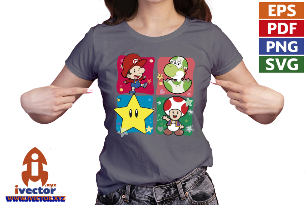 YOSHI-SUPER-MARIO-BROS-RECUADROS-EPS-PDF-EDITABLE_playera2 YOSHI SUPER MARIO BROS RECUADROS EPS PDF EDITABLE