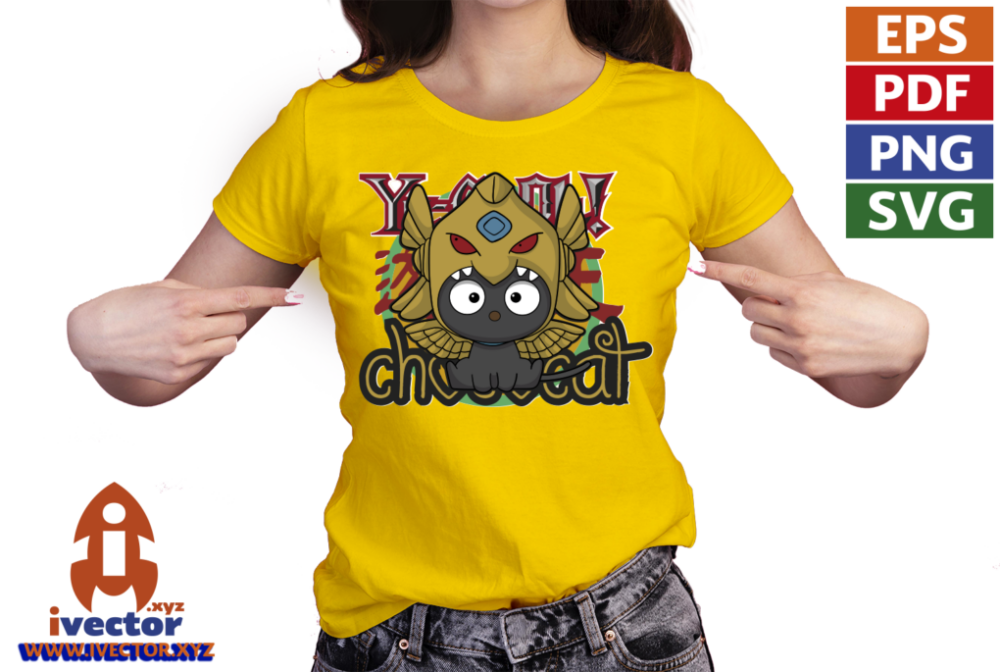 YU-GI-OH-CHOCOCAT-VECTOR-EDITABLE-PERSONAJES-01-P1 YU GI OH CHOCOCAT VECTOR EDITABLE PERSONAJES