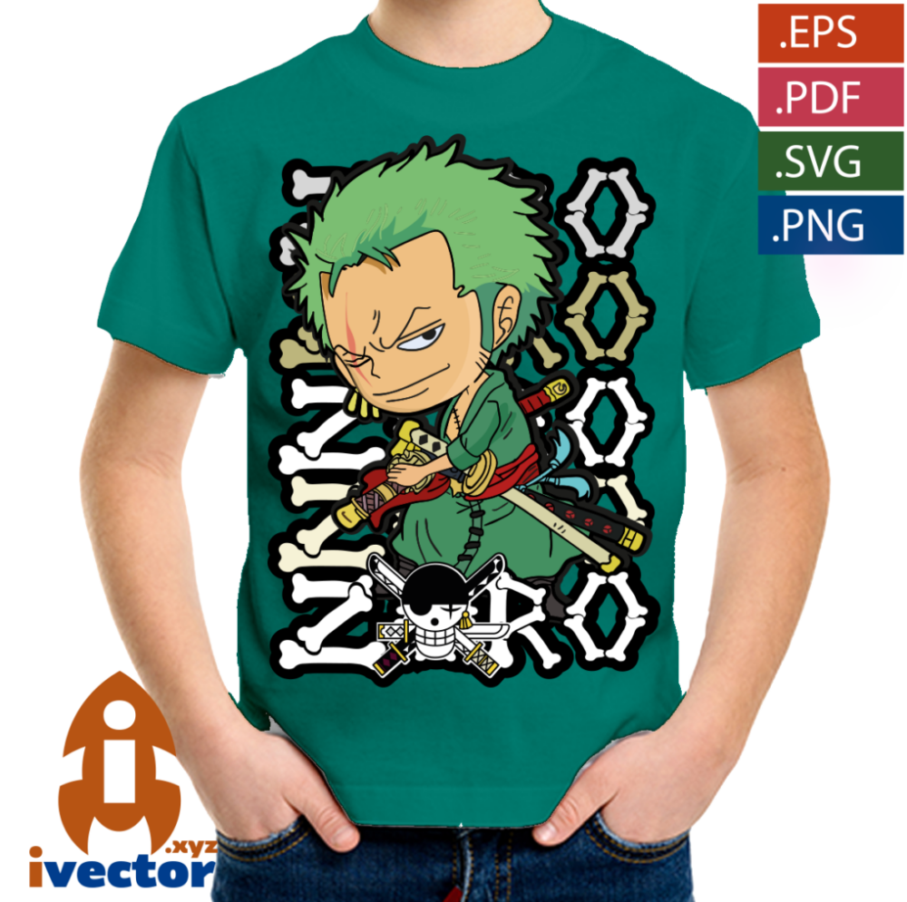 ZORO-VECTOR-EDITABLE-EPS-PDF-ONE-PIECE-01-P6 ZORO VECTOR EDITABLE EPS PDF ONE PIECE