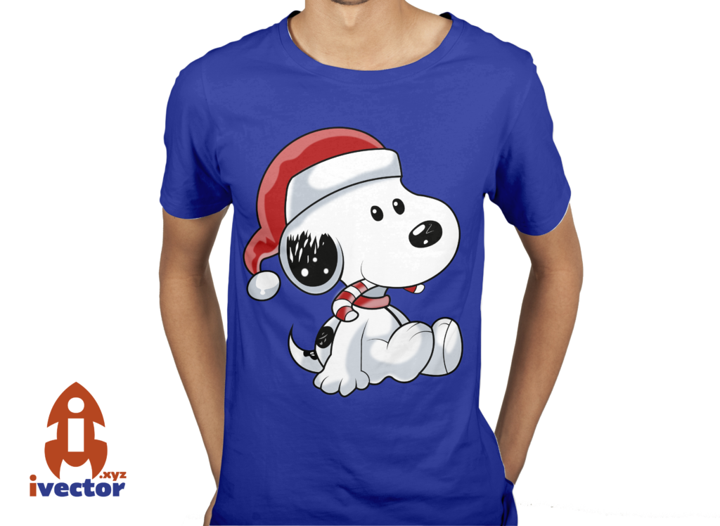 azul-2-1024x748 Snoopy Navideño vector editable EPS