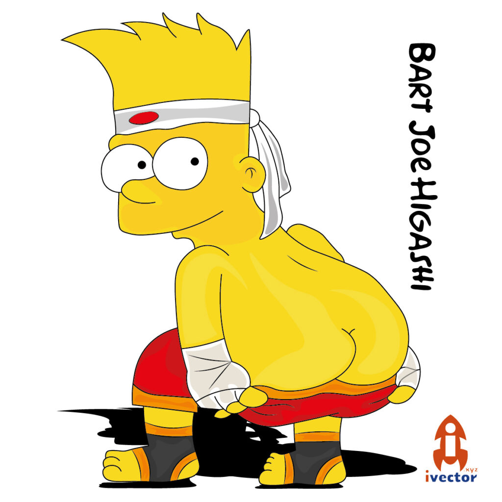 bar-Joe-Higashi-vector-01-1024x1024 Bart Joe Higashi Simpson Kof Vector PDF EPs