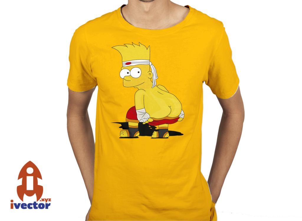 bart-simpson-jose-playera-2-1024x748 Bart Joe Higashi Simpson Kof Vector PDF EPs