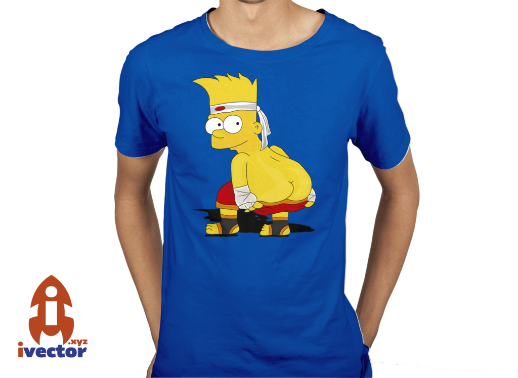 bart-simpson-jose-playera1-1024x748 Bart Joe Higashi Simpson Kof Vector PDF EPs
