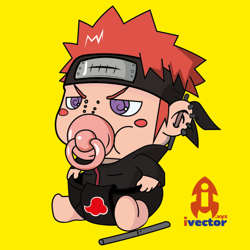 Baby Pain Naruto Vector Eps Ivector