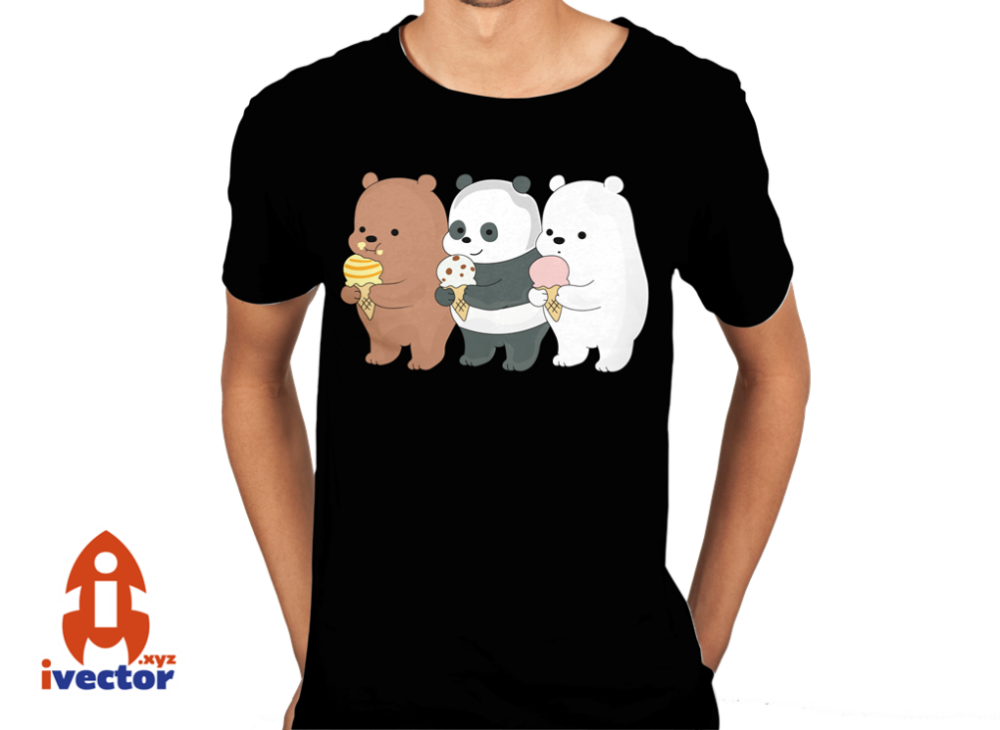 bebes-negra Escandalosos bebés Vector editable