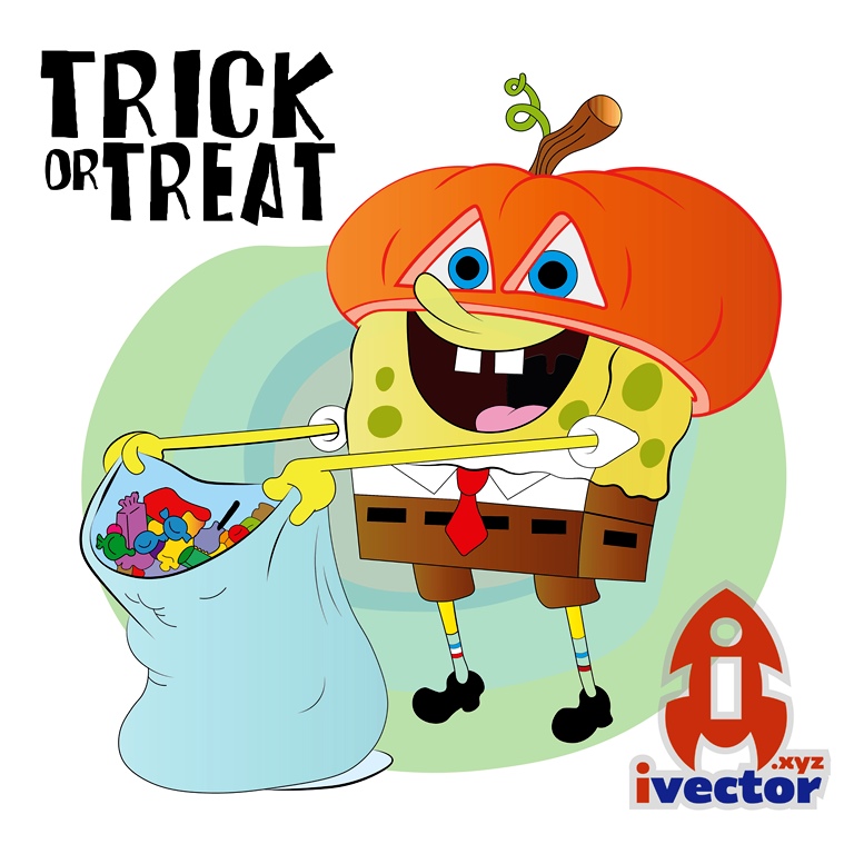bob-esponja-halloween-01 Bob Sponja Vector Halloween