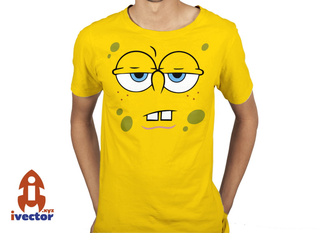 Carita Bob Esponja Serio Eps Ivector